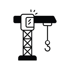 Crane Vector icon