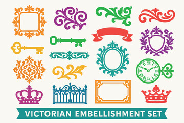 Victorian Embellishment Design Set