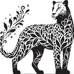 leopard vector