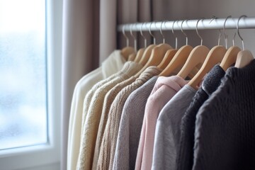 Obraz premium Seasonal Wardrobe Rotation System Climate Adaptive