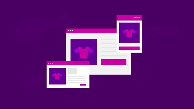 Responsive eCommerce website displaying products seamlessly on desktop, mobile, and tablet devices.