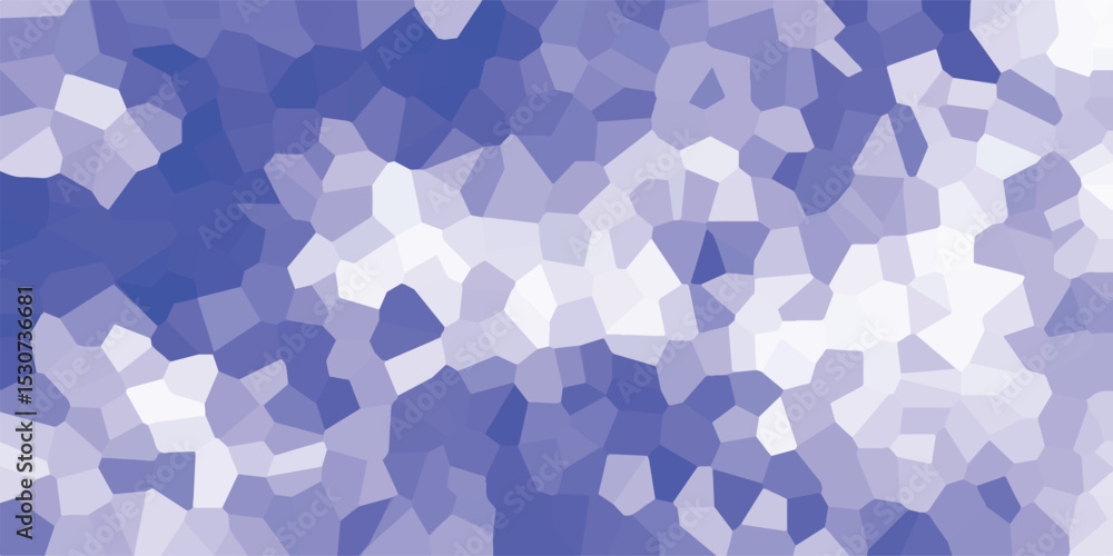 Aufkleber abstract polygon pattern with shades of blue and white a modern geometric background for web design 