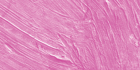 Abstract pink texture surface illustration showing brushstroke marks and paint texture for artistic backgrounds and designs