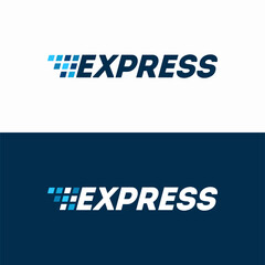 Modern  design featuring the word 