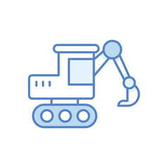 Wheelbarrow Vector icon