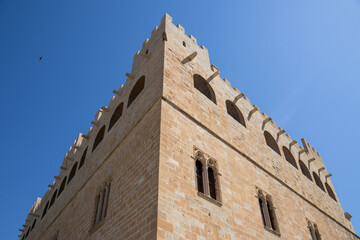 Valderrobres Castle and Santa María la Mayor Church in Teruel, Spain, medieval Spanish architecture