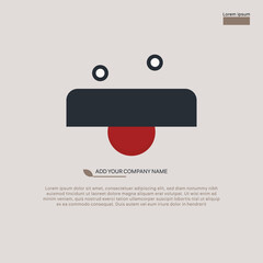 logo, Simple Face Emoticon