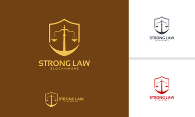 law firm logo designs concept