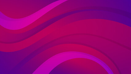 Abstract wavy background with purple magenta gradient