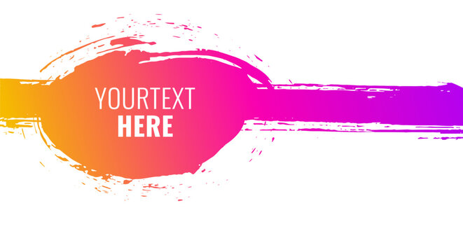 Abstract Gradient Paint Splatter Design Background Template