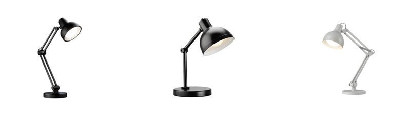 Adjustable Desk Lamps: Three Modern Lighting Fixtures for Home or Office

