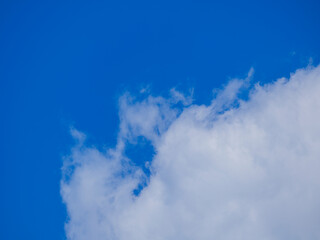 blue sky and white clouds background