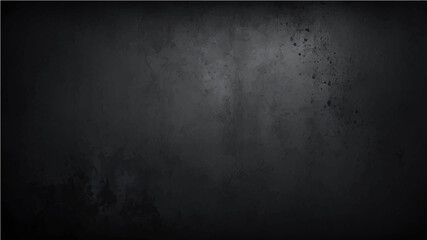 Abstract textured black grunge background.