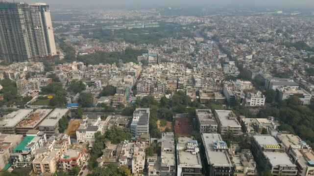 Local Neighborhood Blocks In Karol Bagh Delhi India 4K 60FPS