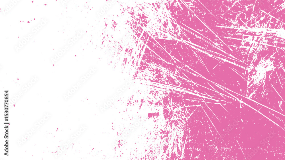 Poster pink grunge texture with scratch and paint effect abstract background design for creative projects
