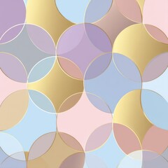 Colorful Abstract Circle Pattern for Modern Design Projects