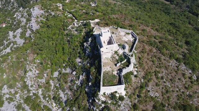 Fortress of Herzog Stjepan Vukčić Kosača in Ljubu&scaron;ki, bosnia and herzegovina