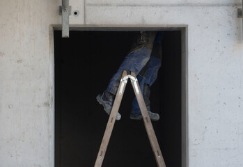 a ladder for climbing up