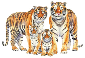 Obraz premium PNG Tiger wildlife animal mammal.
