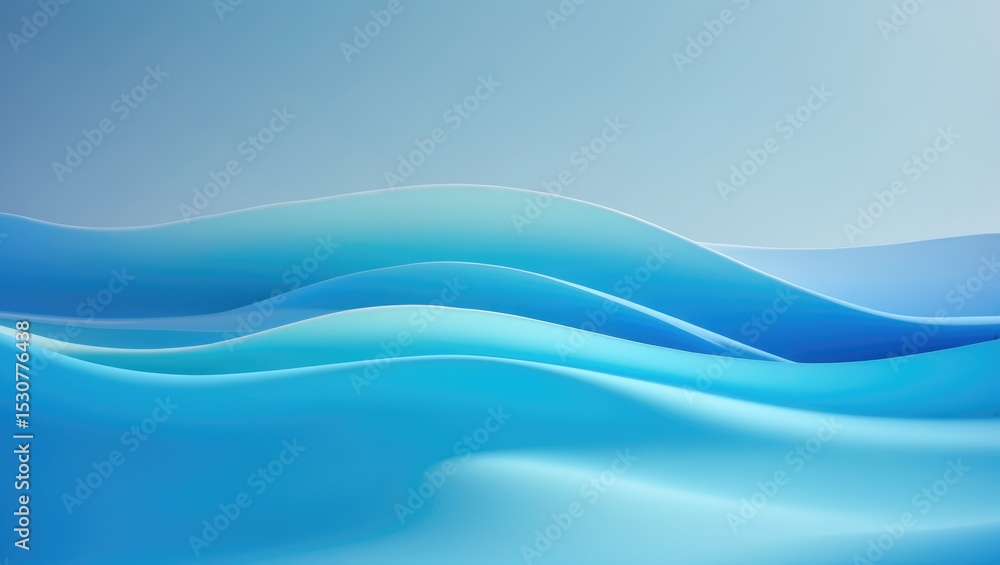 Poster elegant abstract background with a blue gradient.