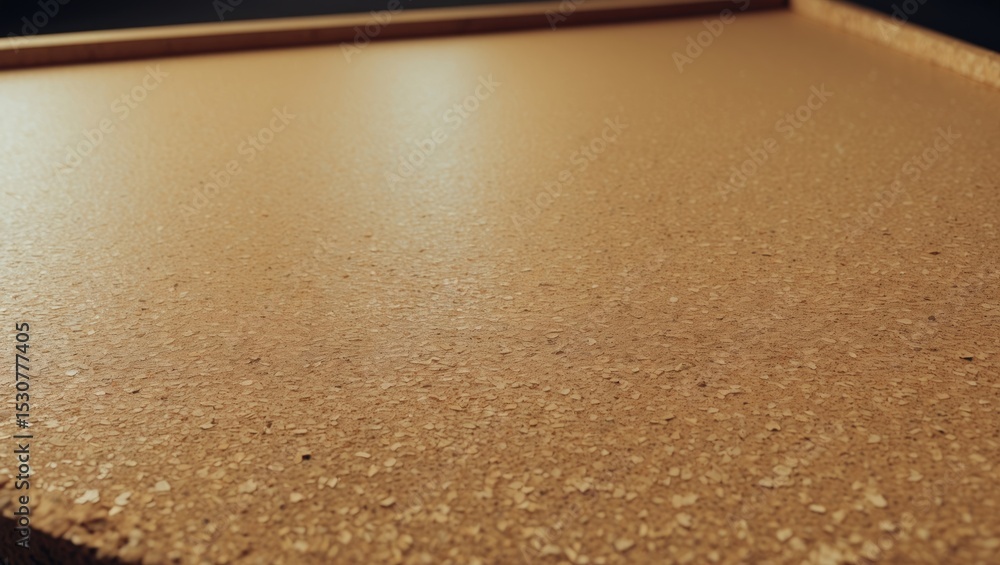 Poster brown vintage cork board texture background with an empty bulletin board isolated within a frame.