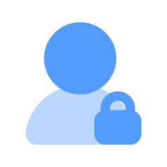 access user duotone icon