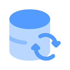 data sync duotone icon