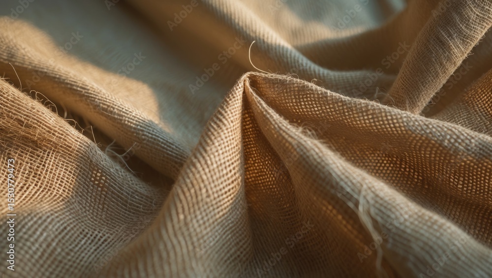 Poster burlap background with a textured, rustic appearance suitable for various design purposes
