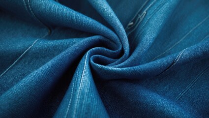 Fototapeta premium Blue texture background, denim jeans background, fabric pattern, material.