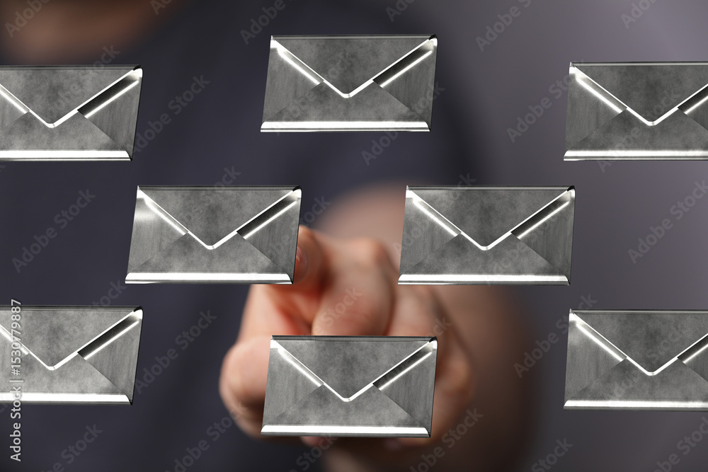 Poster Efficient email management.  Streamline your inbox.