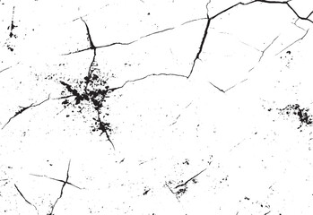 Grunge texture pattern featuring distressed cracks and speckled paint splatters perfect for adding a worn effect to various design projects