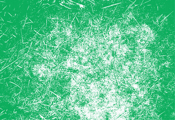 Green texture with white scratch marks grungy background design with rough grunge elements for abstract creative graphics