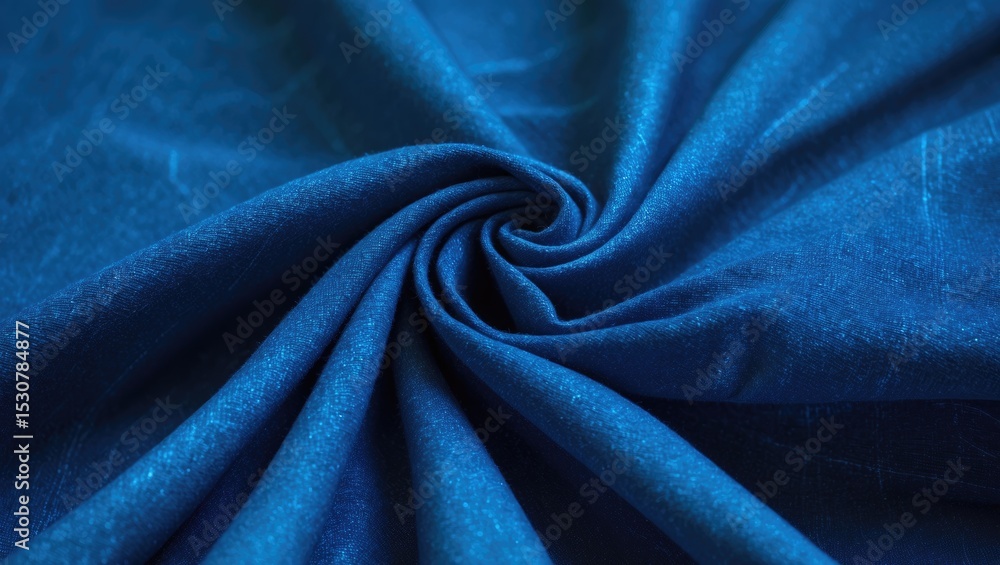 Poster blue canvas texture background with a visually textured surface.