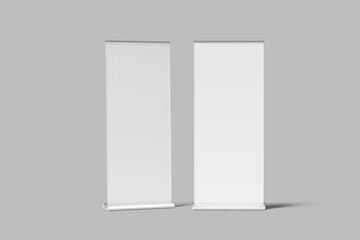 Roll Up banner blank mockup