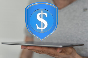 Safeguard your money with robust digital security.  Financial protection at your fingertips.