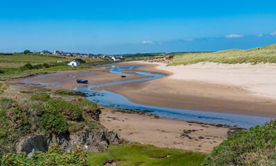 walking around Abberfraw Anglesey North Wales