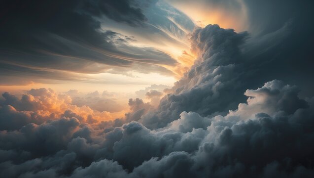 Clouds during the Totality Eclipse of April 2024