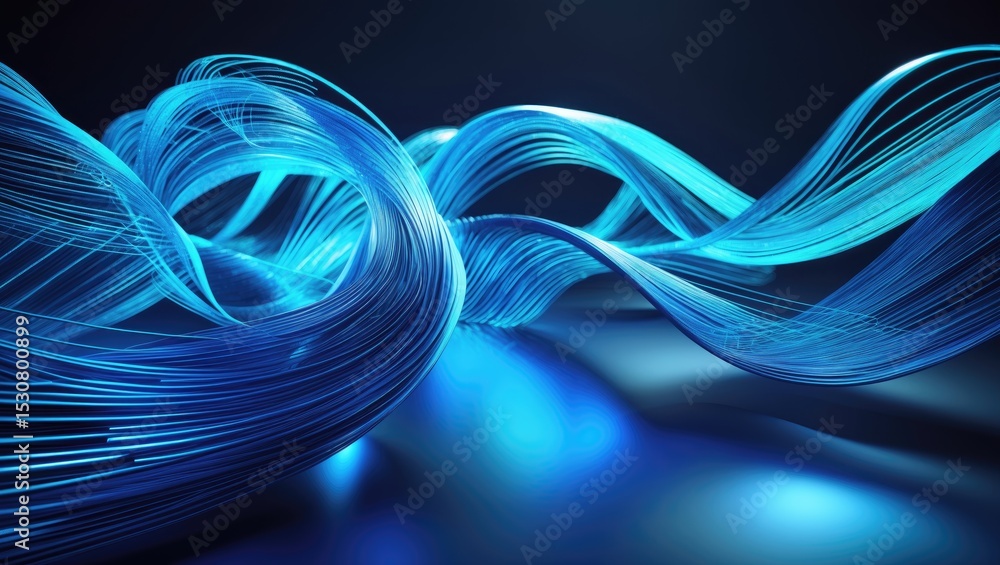 Fototapete abstract futuristic geometrical and science color neon background with space for copy. plexus connec