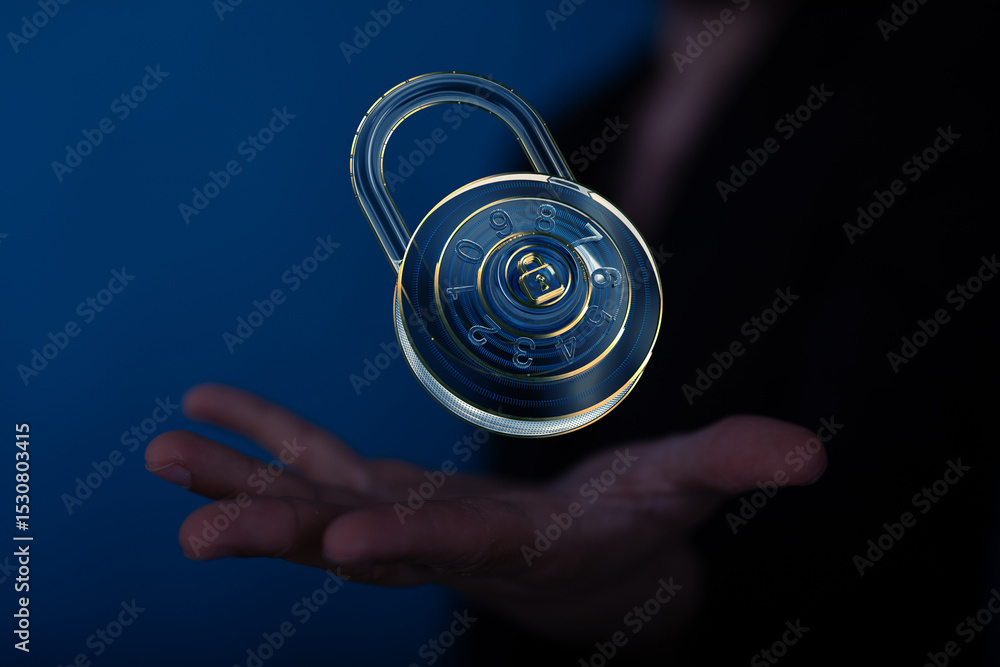 Aufkleber Protecting your data online requires strong passwords and secure practices.  Learn more about digital security.