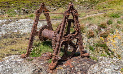 walking around Abberfraw Anglesey North Wales