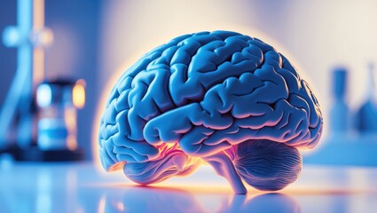 Anatomical of the human brain utilized in medicine.