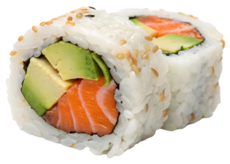 California Roll with Salmon