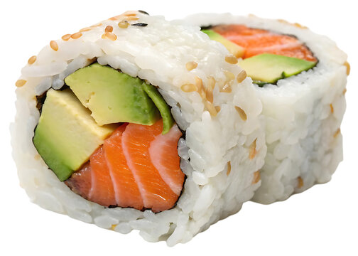California Roll with Salmon