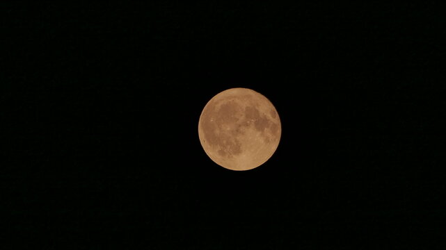 moon in the night sky