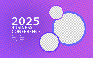 banner conference background, backboard seminar.