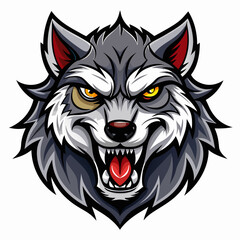 wolf head mascot