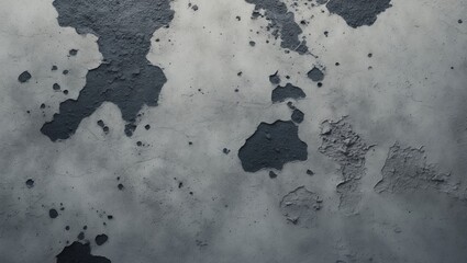 A tiny group of seeds spread across a worn concrete surface, capturing a moment of spontaneous randomness.