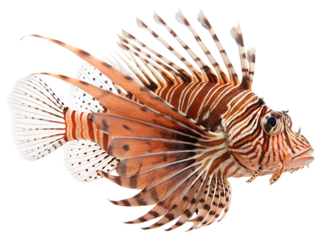 Venomous Red Lionfish


