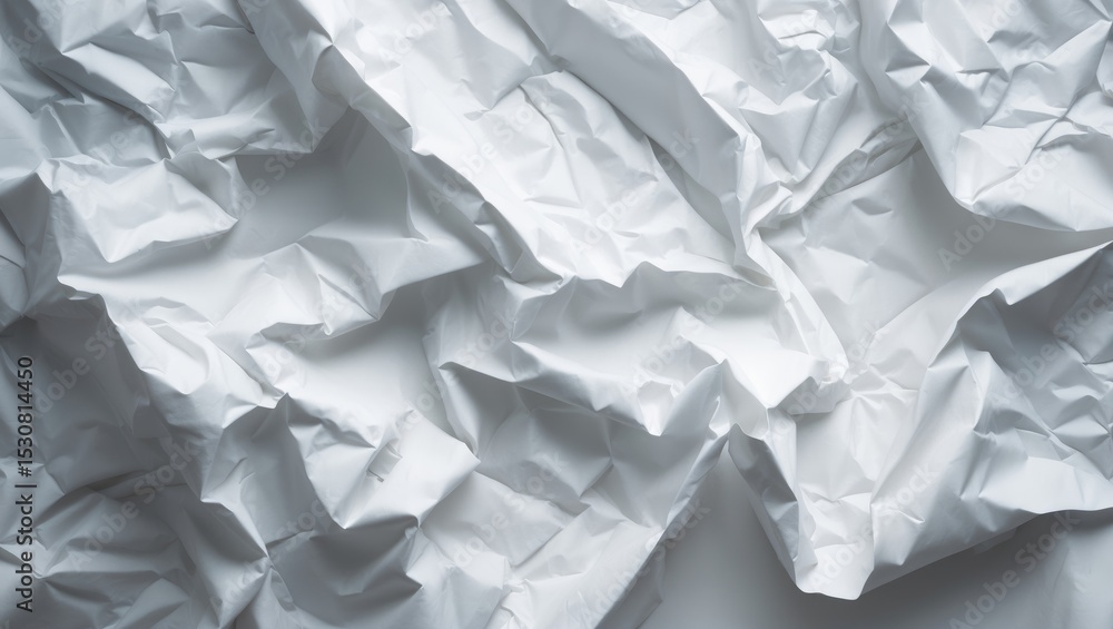 Poster abstract white paper texture for background. crumpled paper texture background. texture for adding t
