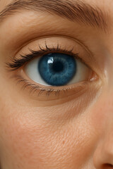 Fototapeta premium close up of female eye